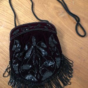 Vintage beaded evening bag